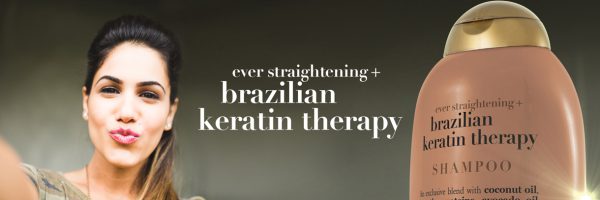 OGX Ever Straightening Brazilian Keratin Smooth Shampoo 385 ml 2